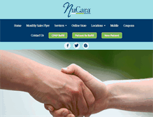 Tablet Screenshot of nucara.com